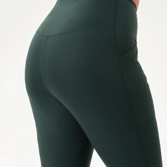 NWT Girlfriend Collective Moss Compression Pocket Legging - Picture 4 of 7